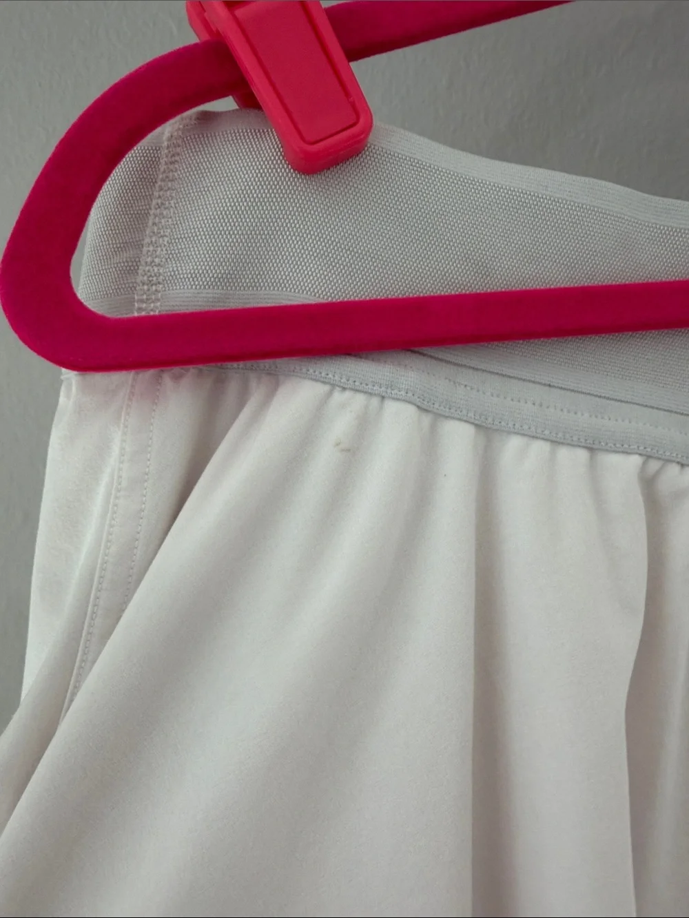 lululemon athletica wornout white layered skater skirt